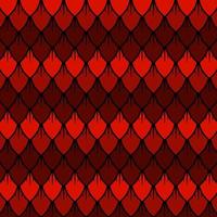 dragão vermelho escala padrão perfeito para decoração, plano de fundo, papel de parede. ilustração vetorial vetor