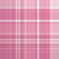 padrão sem costura em fascinantes cores rosa da manhã fofa para xadrez, tecido, têxtil, roupas, toalha de mesa e outras coisas. imagem vetorial. vetor