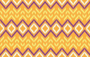 amarelo abstrato étnico. sem costura padrão geométrico em tribal, bordado folclórico e estilo mexicano. impressão de ornamento de arte geométrica asteca. design para tapete, papel de parede, roupas, embrulho, tecido, capa.
