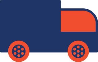 ícone de cor de caminhão de padaria vetor