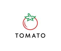 logotipo de tomate criativo para sua empresa. vetor