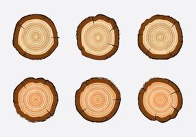 Ilustração vetorial grátis de Tree Rings vetor