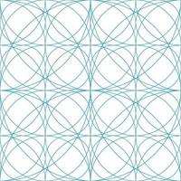 amostra de padrão de geometria de círculo sem costura vetor