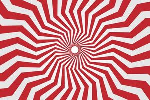 fundo abstrato de cor vermelha e branca em espiral vetor
