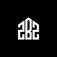 zbz letter design.zbz carta logo design em fundo preto. conceito de logotipo de letra de iniciais criativas zbz. zbz letter design.zbz carta logo design em fundo preto. z vetor