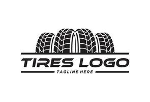 design de logotipo de pneu. automotivo, showroom de carros, vetor de design de logotipo de revendedor de carros