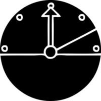 velocímetro de símbolo plano vetor