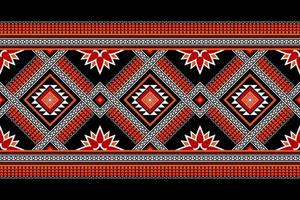 arte de belo padrão étnico. padrão geométrico sem costura em bordados tribais, folclóricos e estilo mexicano. design para plano de fundo, papel de parede, ilustração vetorial, têxtil, tecido, vestuário, tapete.