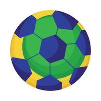 balão esportivo de futebol vetor