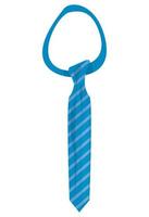 gravata azul elegante vetor