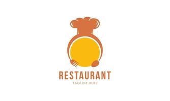 vetor de modelo de design de logotipo de restaurante