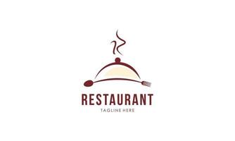 vetor de modelo de design de logotipo de restaurante