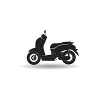 ícone de motocicleta automática. vetor