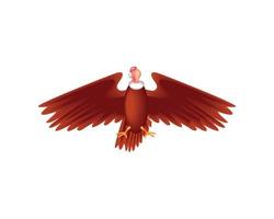 ícone do condor andino vetor