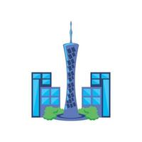 ícone da torre de cantão vetor