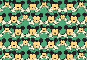 Livre Mickey Shaka Pattern Vector