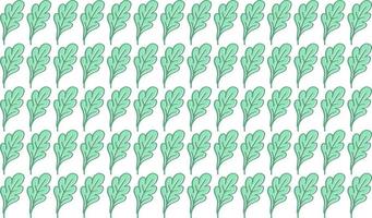 vetor de cor pastel verde floral doodle fofo