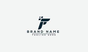 f elemento de branding gráfico de vetor de modelo de design de logotipo.