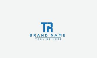 elemento de branding gráfico de vetor de modelo de design de logotipo tr.