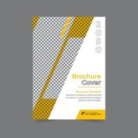 capa de brochura de negócios capa de relatório anual, capa de livro ou design de folheto. apresentação do folheto. catálogo com fundo geométrico abstrato. revista de pôsteres de publicação moderna, layout, modelo, vetor