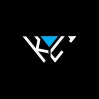 kl letter logo design criativo com gráfico vetorial, design de logotipo simples e moderno abc. vetor
