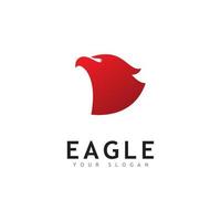 vetor de logotipo de águia, ilustração criativa de modelo de ícone de águia