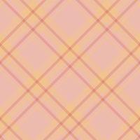 padrão sem costura em magníficas cores rosa e amarelas quentes para xadrez, tecido, têxtil, roupas, toalha de mesa e outras coisas. imagem vetorial. vetor