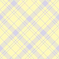 padrão sem costura em cores suaves de amarelo claro e violeta para xadrez, tecido, têxtil, roupas, toalha de mesa e outras coisas. imagem vetorial. 2 vetor