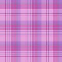 padrão sem costura em belas cores rosa, violeta e roxo para xadrez, tecido, têxtil, roupas, toalha de mesa e outras coisas. imagem vetorial. vetor