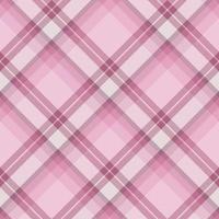 padrão sem costura em cores rosa positivas finas para xadrez, tecido, têxtil, roupas, toalha de mesa e outras coisas. imagem vetorial. 2 vetor
