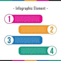 ilustração vetorial de modelo de guias de infográficos de negócios vetor