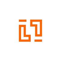 letra ll designs de logotipo pro vector