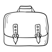 uma mochila simples para viajar e estudar vetor