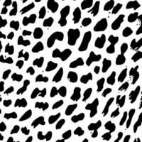chita, leopardo ou onça, padrão de motivos de família de gato grande. série de estampas de animais. ilustração vetorial vetor