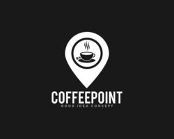 vetor de design de ícone de logotipo de café