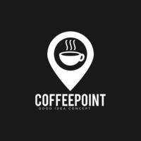 vetor de design de ícone de logotipo de café