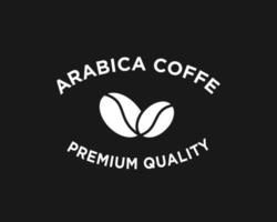 vetor de design de ícone de logotipo de café