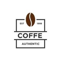 vetor de design de ícone de logotipo de café