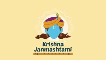 download grátis do vetor krishna janmashtami