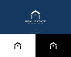 modelo de design de logotipo imobiliário vetor