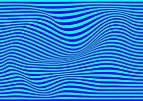 linhas de cor azul onda textura abstrato pano de fundo padrão ilustração vetorial vetor