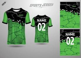 design de impressão digital personalizado jersey novo modelo vetor