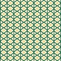 design de padrão geométrico islâmico sem costura vetor