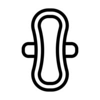 design de ícone de toalha sanitária vetor