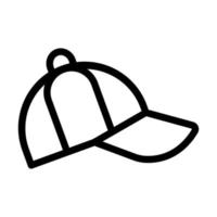 design de ícone de boné de beisebol vetor