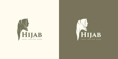 logotipo hijab clássico para boutique