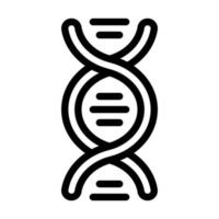 design de ícone de dna vetor