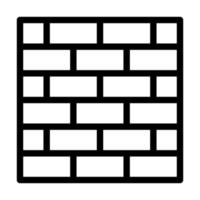 design de ícone de parede de tijolo vetor