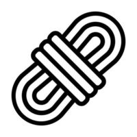 design de ícone de corda vetor