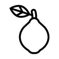 design de ícone de limão vetor